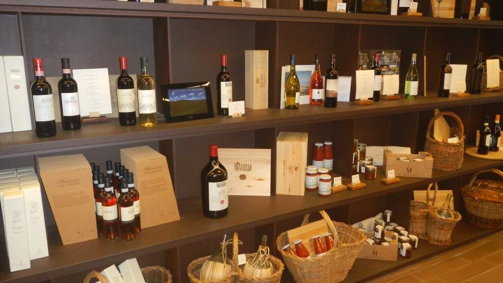 Loja de vinho da Vicícola Design Antinori