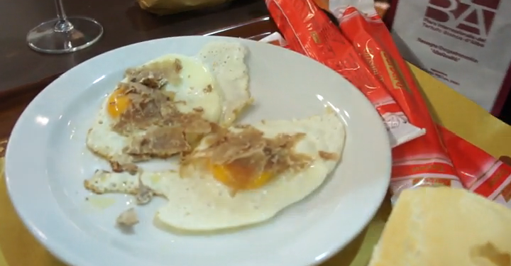 Das Trufas brancas as ruínas de  Alba