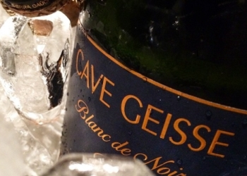 Cave Geisse Blanc de Noir: Um espumante com toda a sutileza e elegância do Pinot Noir.