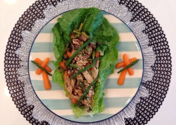 O almoço para o sábado, saudável e rápido de fazer.