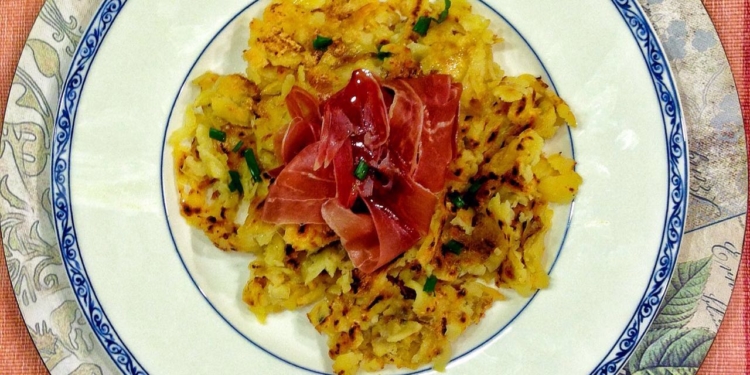 *BATATA ROSTI e PRESUNTO SERRANO ESPANHOL*